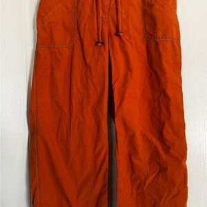 Ruff Hewn Orange Cargo Pants with Durable Cotton Blend